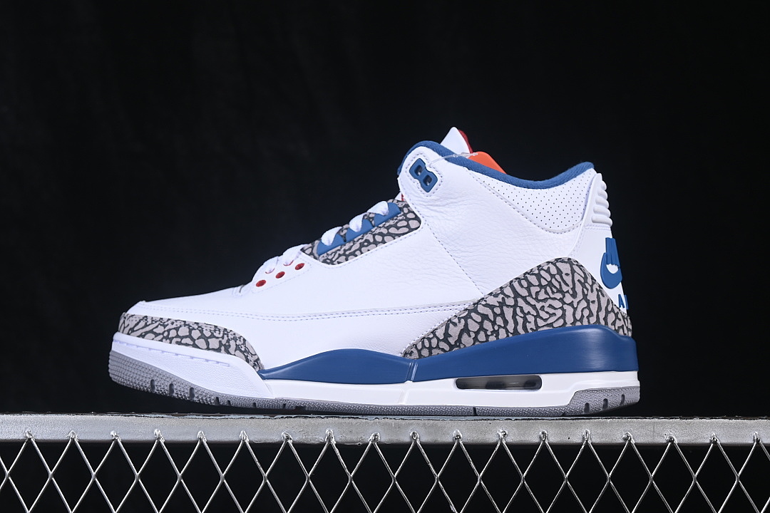 Unbranded [IF4396-104]-[AIR JORDAN 3 RETRO AJ3 BASKETBALL SHOES NAVY BLUE/WHITE]-[MAN:40-48.5], photo 1