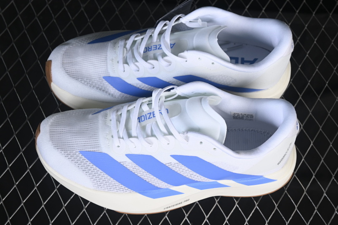 Adidas [JS4454]-[ADIZERO EVO SL WHITE/BLUE]-[WOMAN:36-39]-[MAN:40-45] - Image 11