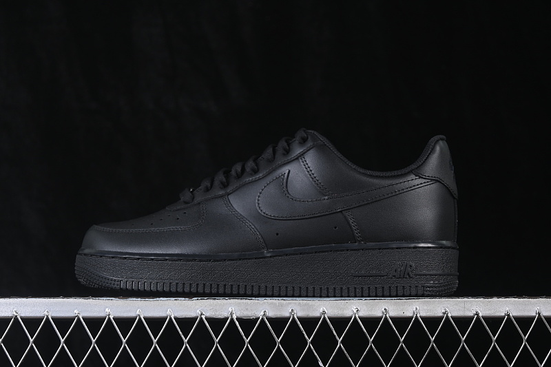 Nike Nike AIR FORCE 1 07 LOW CASUAL SNEAKERS BLACK/INKINESS · CW2288-001, photo 1