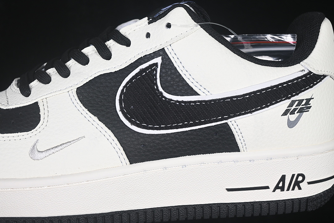 Nike [HO7788-102]-[AIR FORCE 1 07 LOW CULTURAL BASKETBALL SHOES WHITE/BLACK]-[WOMAN:36-39]-[MAN: - Image 7