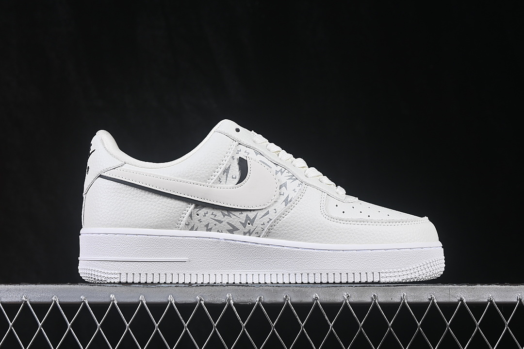 Nike [WY0655-119]-[AIR FORCE 1 07 LOW CASUAL SNEAKERS WHITE/PURE WHITE]-[WOMAN:36-39]-[MAN:40-45] - Image 15
