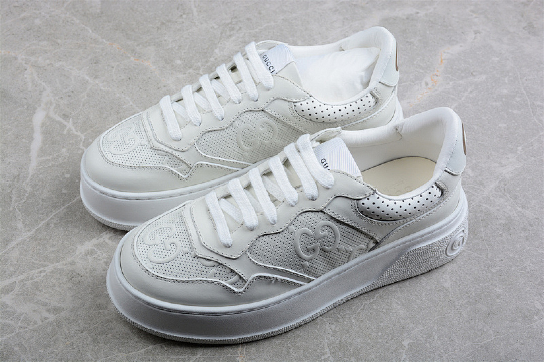 Chanel [GU*CCI SCREENER GG HIGH-TOP SNEAKER WHITE/WHITE/WHITE]-[WOMAN:35-39]-[MAN:40-44] - Image 10