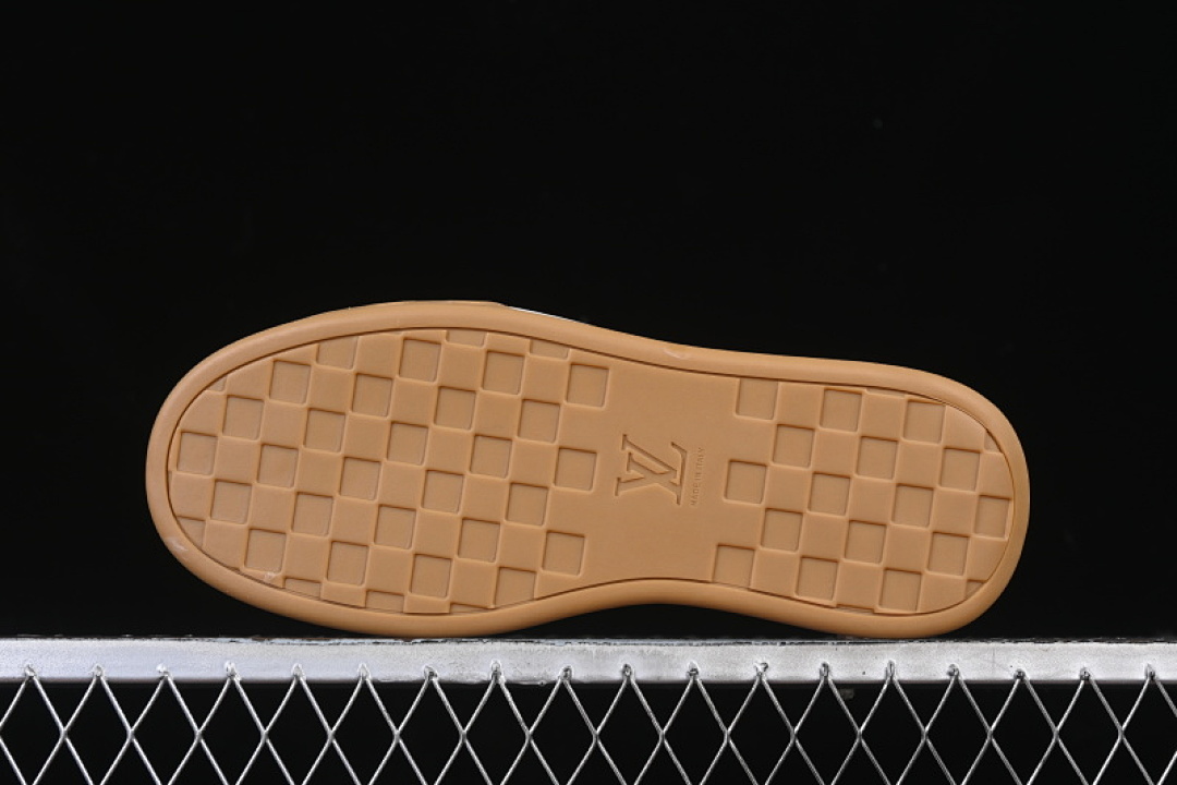Louis Vuitton [LOUIS VUITTON SKATE SNEAKER CLASSIC 2025SS D COFFEE/WHITE]-[MSAN:39-45] - Image 14