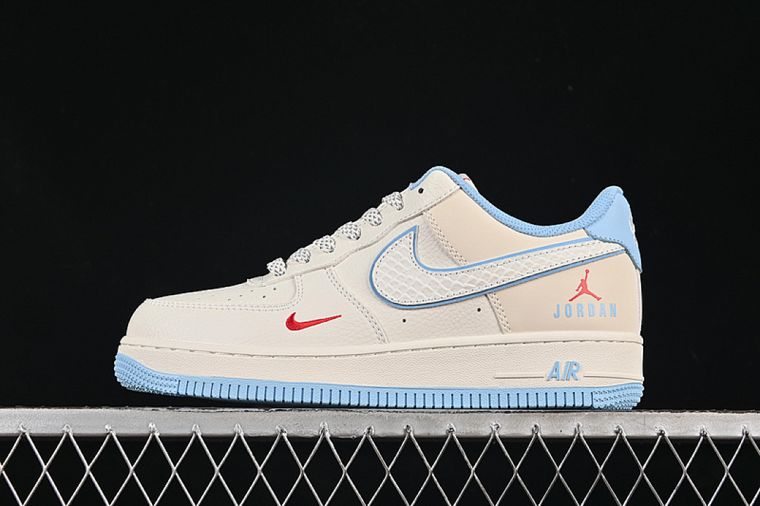 Nike [CS5288-029]-[AIR FORCE 1 07 LOW WHITE/GREY/BLUE]-[WOMAN:36-39]-[MAN:40-45], photo 1