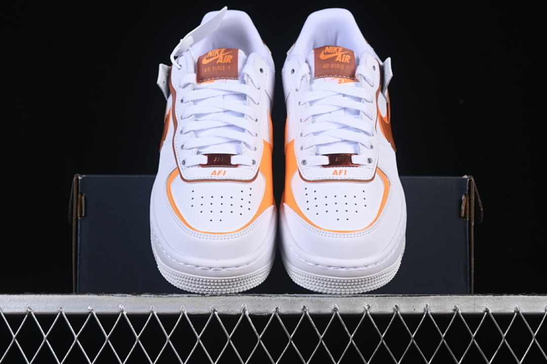 Nike [CI0919-124]-[AIR FORCE 1 SHADOW VERSATILE SNEAKERS RED/ORANGE/WHITE]-[WOMAN:35.5-39]-[MAN:40] - Image 12
