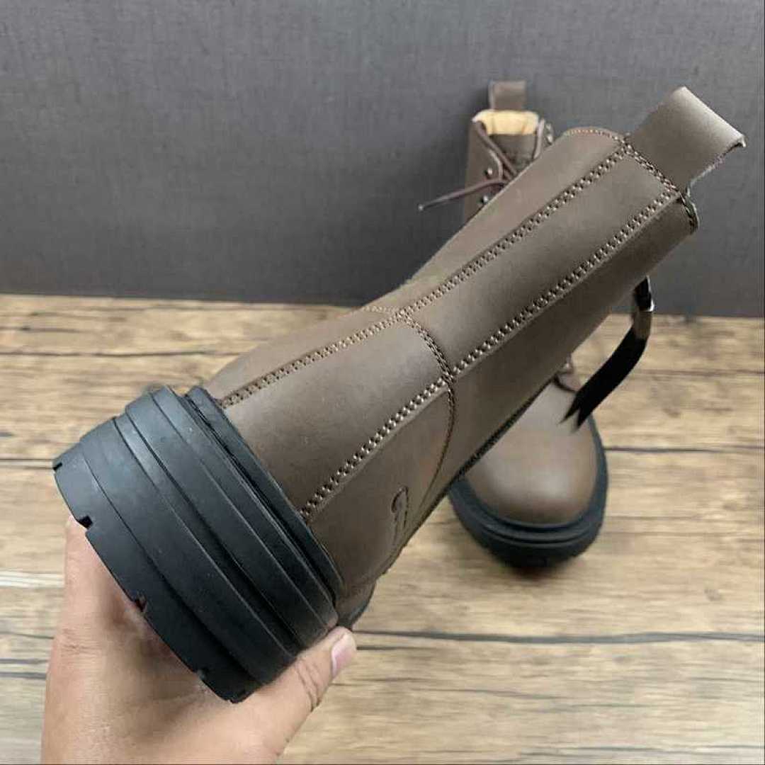 Gucci [ALE*XANDER X GU*CCI HIGH MARTIN BOOTS LIGHT BROWN/LIGHT BROWN/BLACK]-[MAN:38-44] - Image 6