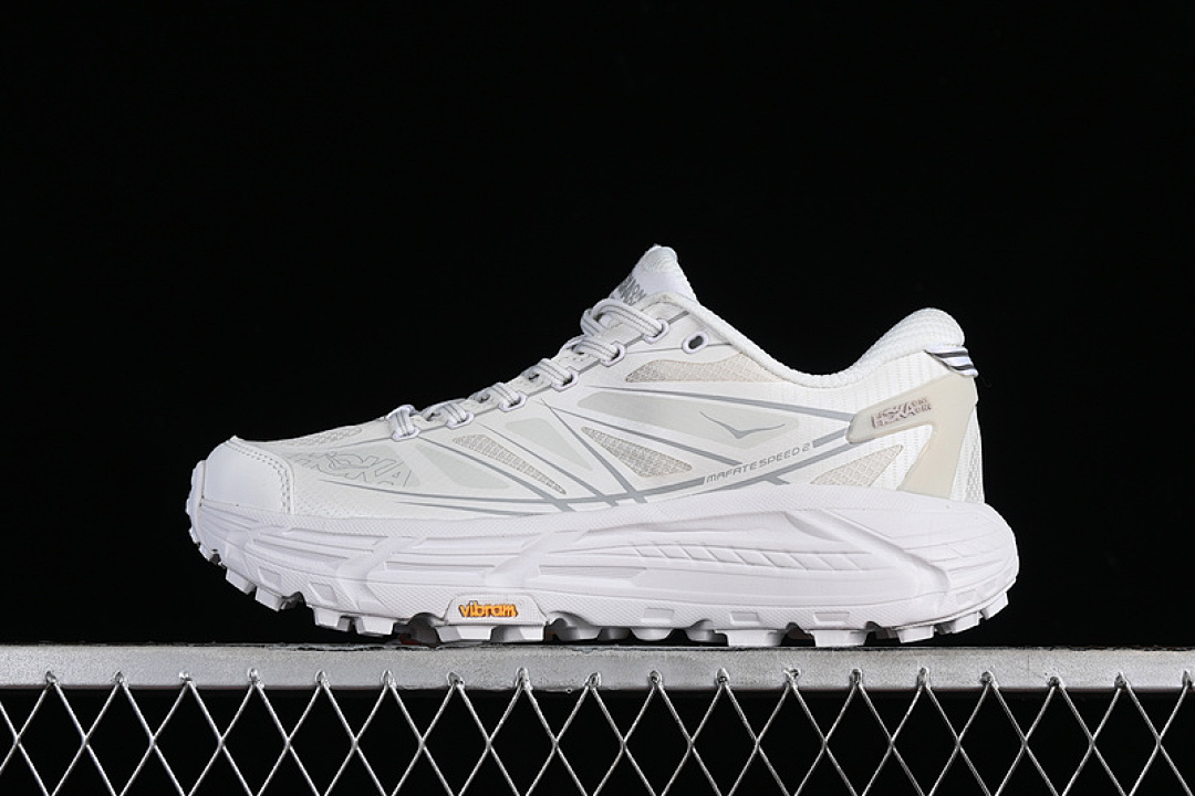 Hoka [1126851 WLRC]-[HOKA MAFATE SPEED 2 WHITE/GREY]-[WOMAN:36-39]-[MAN:40-45] - Image 3