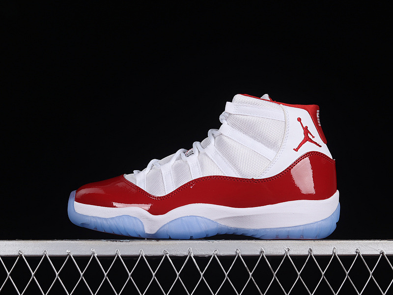 Jordan AIR Jordan 11 RETRO CHERRY WHITE/VARSITY RED/BLACK · CT8012-116, photo 1