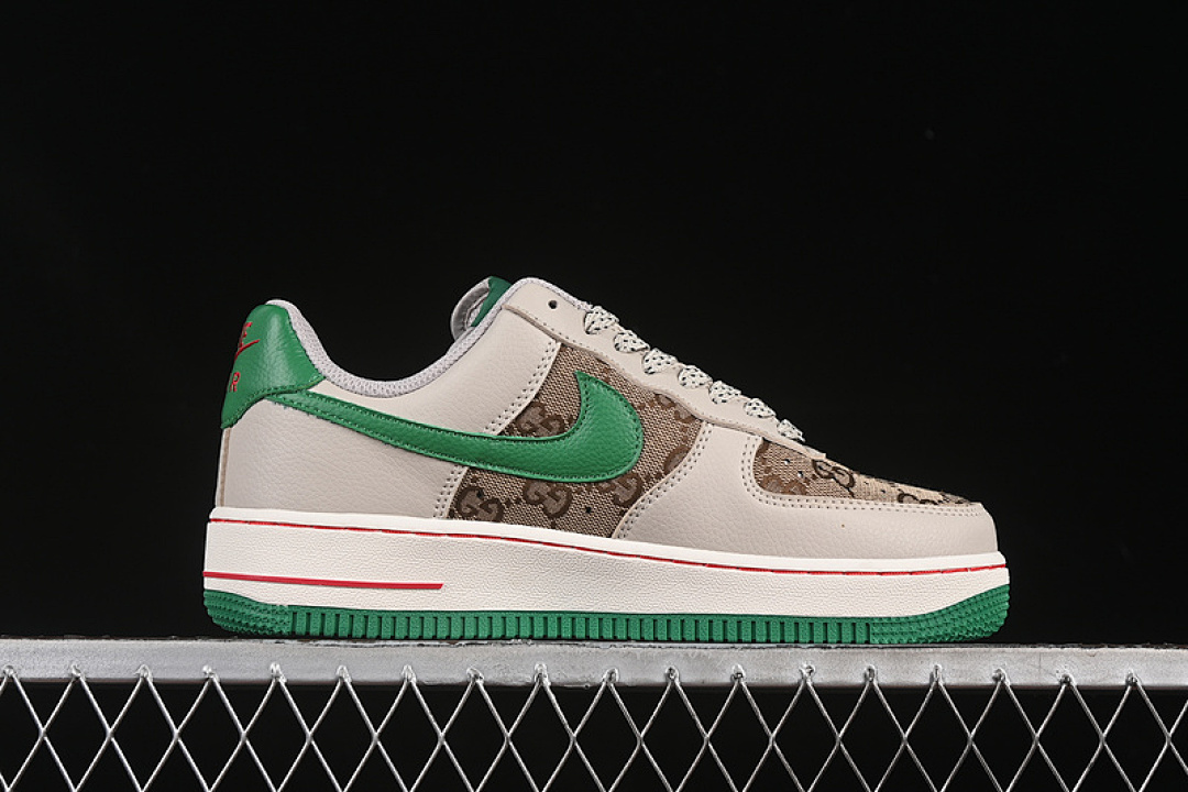 Nike [LW9279-003]-[AIR FORCE 1 07 LOW GREY/BROWN/GREEN]-[WOMAN:36-39]-[MAN:40-45] - Image 16