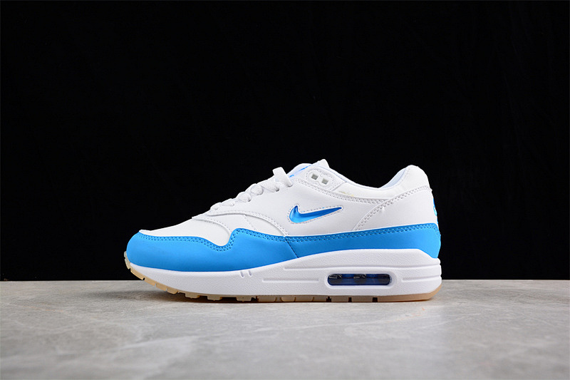 Nike AIR MAX 1 PREMIUM SC JEWEL WHITE/UNIVERSITY BLUE · 918354-102, photo 1