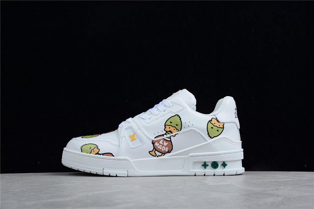 Louis Vuitton [65PIOO201]-[L*V TRAIL SNEAKERS WHITE/WHITE/MULTI-COLOR]-[MAN:38-45] - Image 16