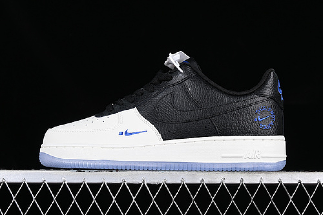 Nike [FQ2103-001]-[AIR FORCE 1 07 LOW TINAJ WHITE/BLUE/BLACK]-[WOMAN:36-39]-[MAN:40-45], photo 1