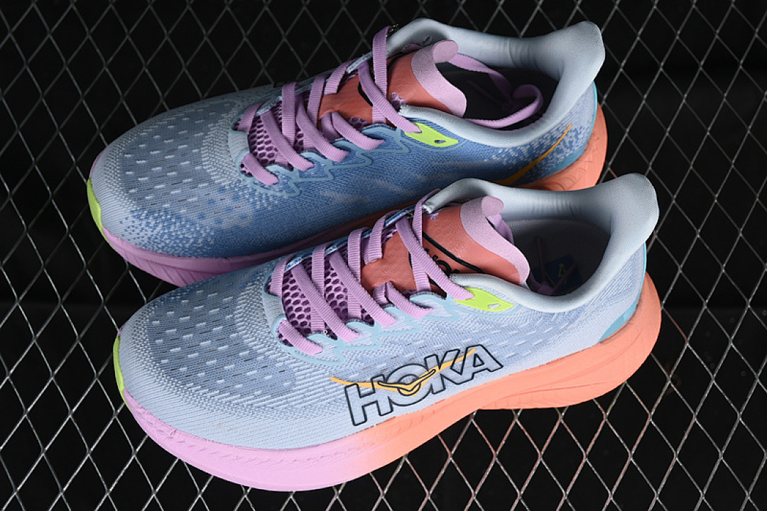 Chanel [1147810 ISK]-[HOKA ONE MACH 6 BLUE/PURPLE/GREEN/ORANGE]-[WOMAN:36-39]-[MAN:40-45] - Image 11