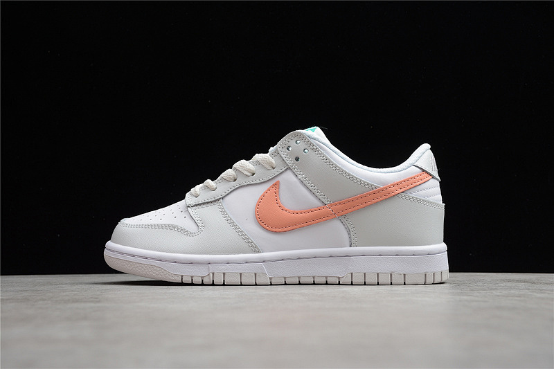 Nike SB DUNK LOW GS TROPICAL TWIST WHITE/BONE/PEACH/AQUA · CW1590-101, photo 1