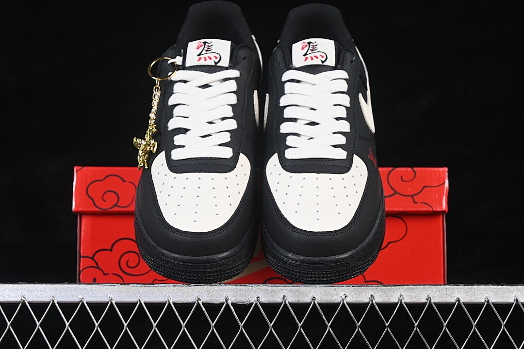 Nike [FV3694-104]-[AIR FORCE 1 07 LOW BLACK/WHITE/BLACK]-[WOMAN:36-39]-[MAN:40-45] - Image 13