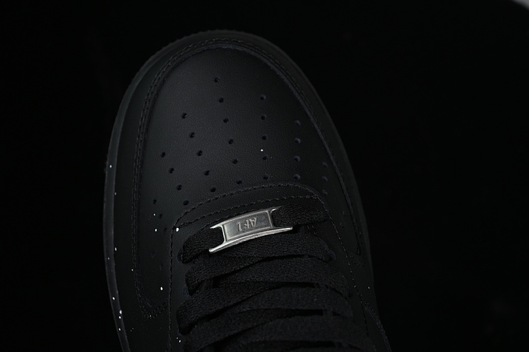 Nike [ZH0316-046]-[AIR FORCE 1 07 LOW BLACK/WHITE]-[WOMAN:36-39]-[MAN:40-45] - Image 10