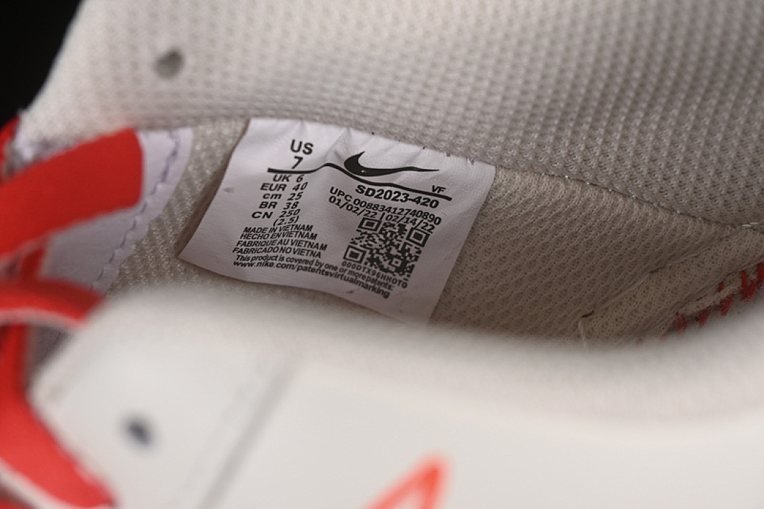 Nike [SD2023-024]-[AIR FORCE 1 07 LOW LOVE BRAIN WHITE/RED]-[WOMAN:36-39]-[MAN:40-45] - Image 6