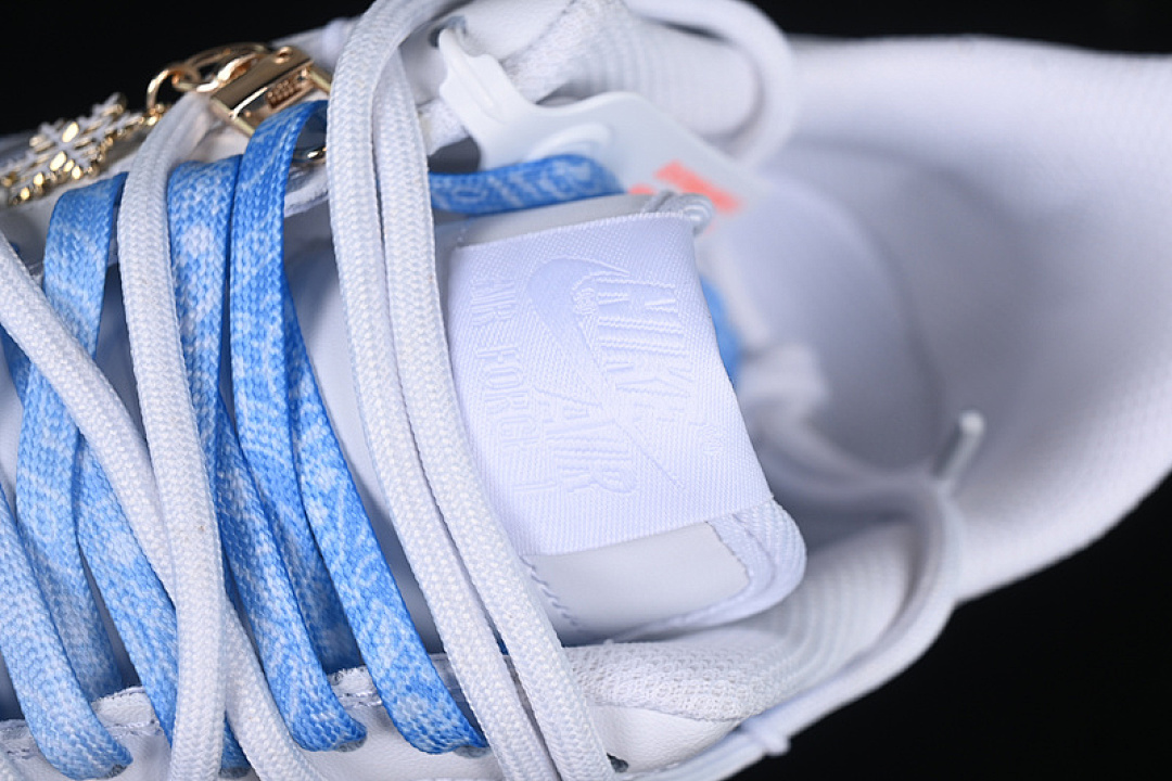 Nike [ZH0316-057]-[AIR FORCE 1 07 LOW BLUE/WHITE]-[WOMAN:36-39]-[MAN:40-45] - Image 9