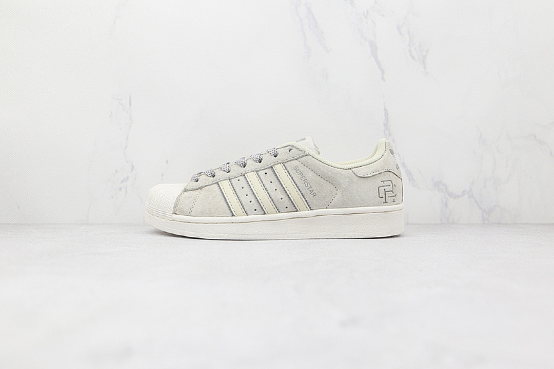 Unbranded [BS0911]-[REIGNING CHAMP X SUPERSTAR SHOES BEIGE/CLOUD WHITE/CLOUD WHITE]-[UNISEX:35-44], photo 1