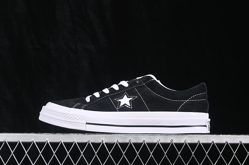Converse Converse ONE STAR PRO CASUAL SKATE SHOES BLACK/WHITE · 158369C, photo 1