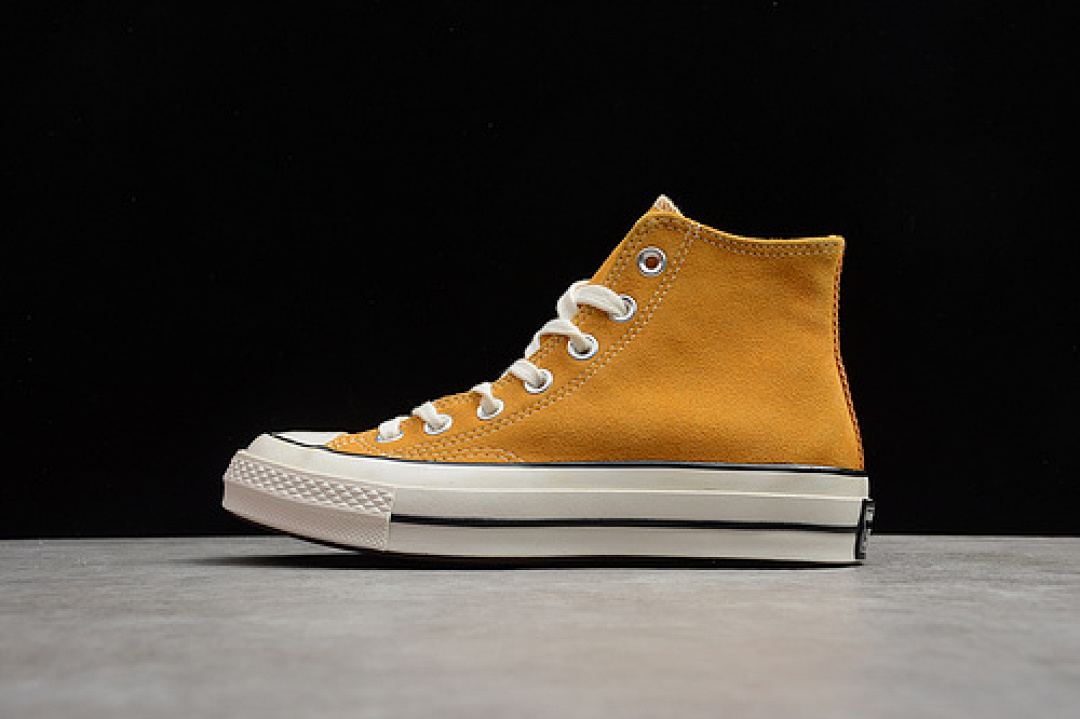 Converse Converse CHUCK TAYLOR ALL STAR HIGH WHEAT YELLOW/WHITE/BEIGE · 166220C, photo 1