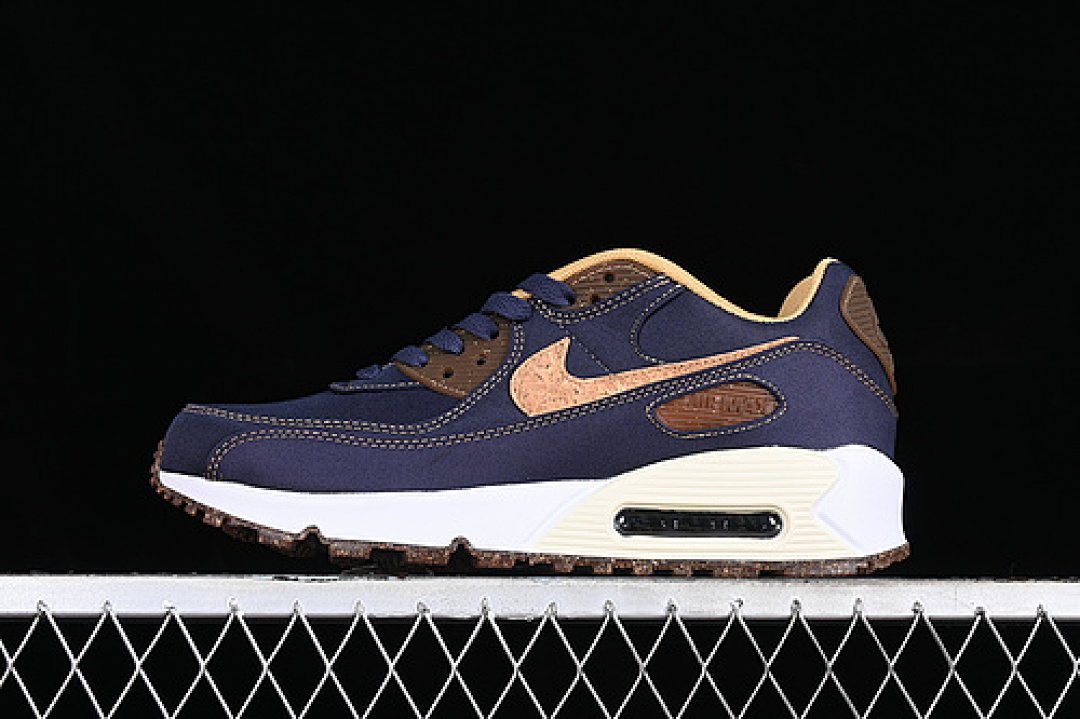 Nike AIR MAX 90 WHITE/BLUE/BROWN/ORANGE · DD0385-400, photo 1