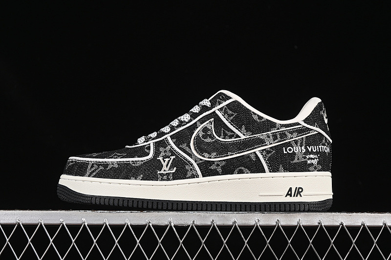 Nike Nike AIR FORCE 1 07 LOW LV WHITE/GREY/BLACK · SC9207-531, photo 1