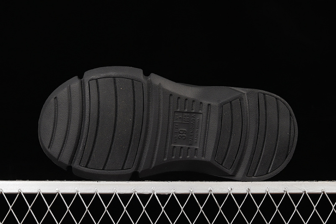 Balenciaga [W3RB34912]-[BA*LEN*CIAGA MOLD THONG SANDALS BLACK/BLACK/BLACK]-[WOMAN:36-39]-[MAN:40-44] - Image 8