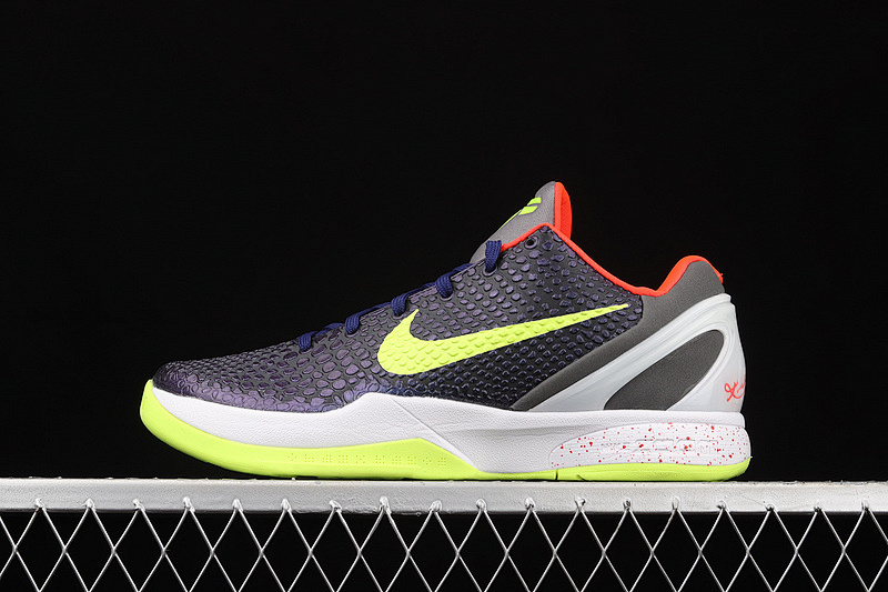 Nike Nike ZOOM KOBE 6 SUPREME CHAOS INK/VOLT-DARK GREY-WHITE · 446442-500, photo 1