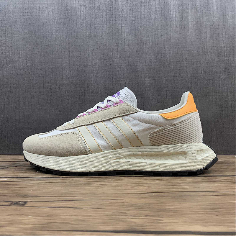 RETROPY E5 SHOES CREAM WHITE/LIGHT GREY/YELLOW · GW6058, photo 1