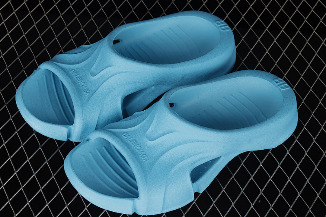 Balenciaga [BA*LEN*CIAGA MOLD THONG SANDALS LIGHT BLUE/LIGHT BLUE]-[WOMAN:36-39]-[MAN:40-44] - Image 4