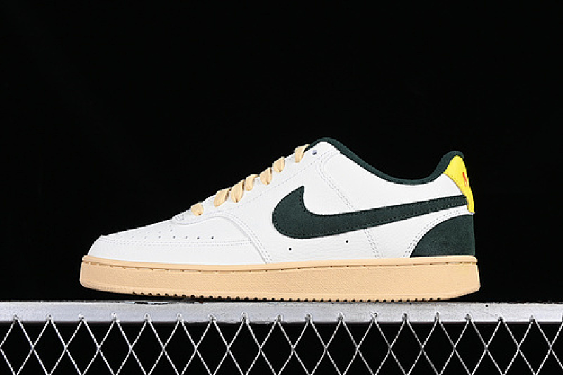 COURT VISION LOW LO WHITE/BLACK/YELLOW/BROWN · FD0320-133, photo 1