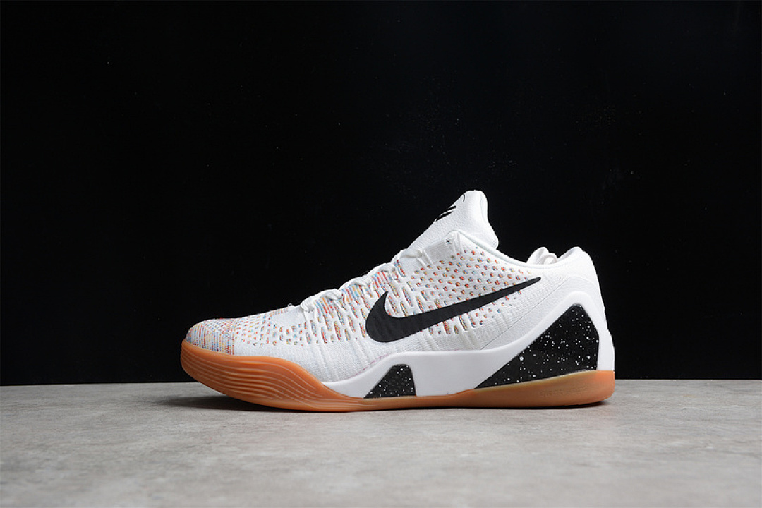 Nike [698595-109]-[KOBE 9 PREMIUM HTM MILAN WHITE GUM WHITE/BLACK-MULTI-COLOR]-[MAN:40-46], photo 1