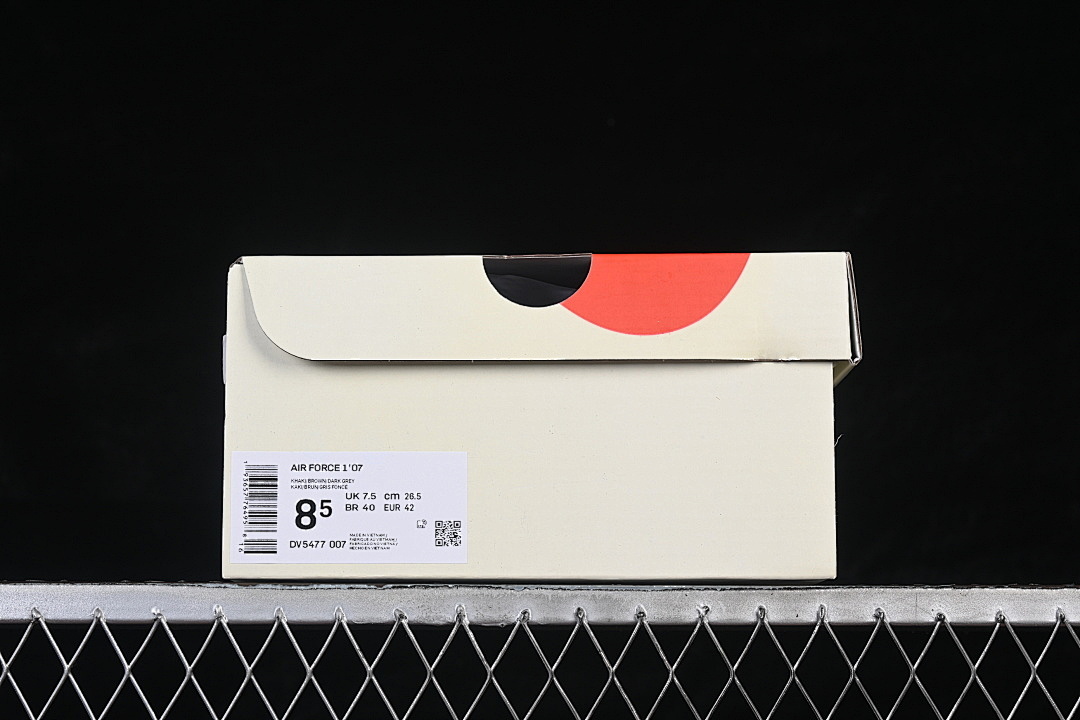 Nike [DV5477-007]-[AIR FORCE 1 07 LOW WHITE/GREY/GOLD]-[WOMAN:36-39]-[MAN:40-45] - Image 12