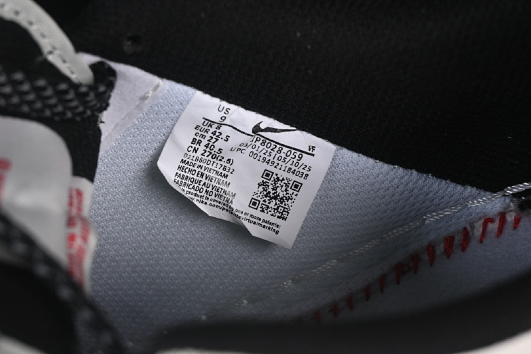 Nike [JP8028-059]-[AIR FORCE 1 07 LOW CASUAL SNEAKERS BLACK/WHITE]-[WOMAN:36-39]-[MAN:40-45] - Image 5