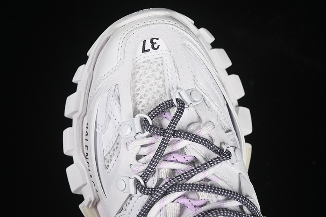 Balenciaga [WTRHK9050]-[BA*LEN*CIAGA TRACK SNEAKER TESS S.GOMMA RES BI ALV/TIS EFF NUBUK E WHITE/PURPLE] - Image 11