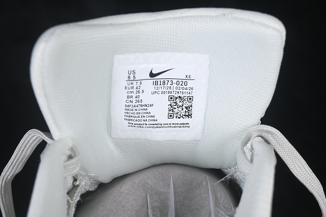 Nike [IB1873-020]-[AIR ZOOM PEGASUS 42 BREATHABLE SHOES WHITE/GREY/PINK]-[WOMAN:39]-[MAN:40-45] - Image 5