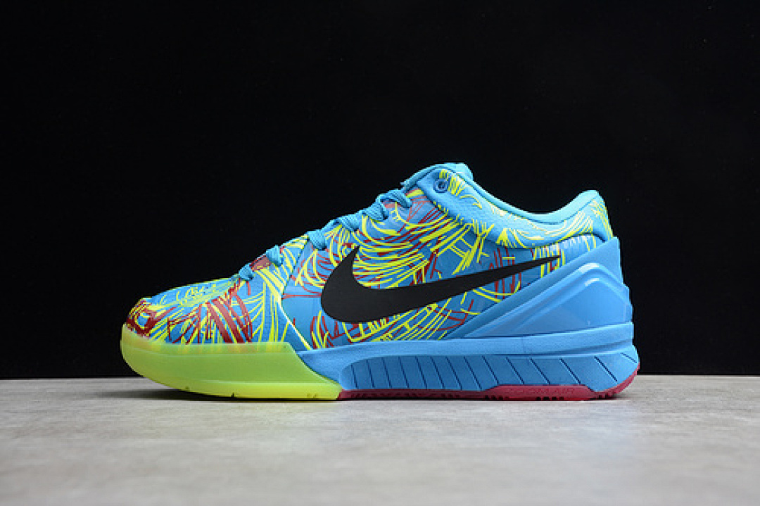 Nike [CV3469-004]-[ZOOM KOBE IV 4 PROTRO WIZENARD BLUE/MULTI-COLOR]-[MAN:39-46] - Image 2