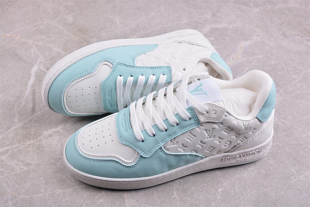 Louis Vuitton [L*V TRAINER STADIUM WHITE/BLUE]-[WOMAN:35-39]-[MAN:40-45] - Image 9