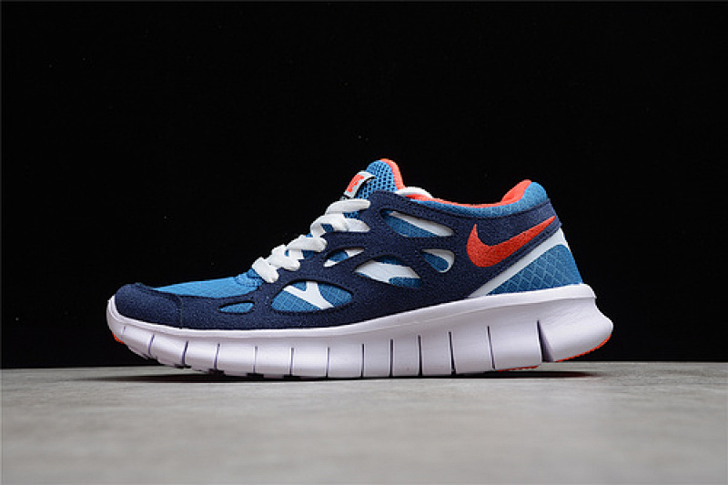 FREE RUN 2 NAVY BLUE/ORANGE/WHITE · 537732-403, photo 1