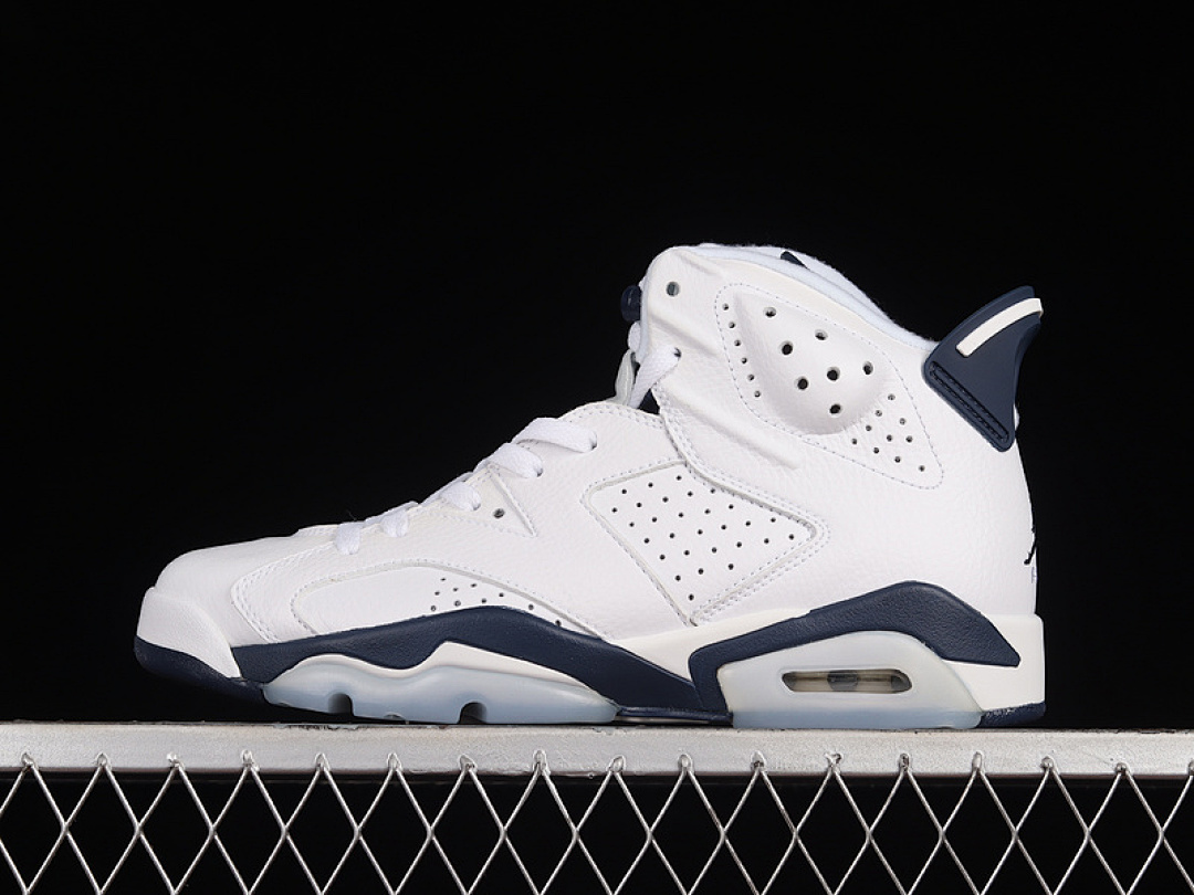 Jordan AIR Jordan 6 RETRO 2022 WHITE/MIDNIGHT NAVY · CT8529-141, photo 1
