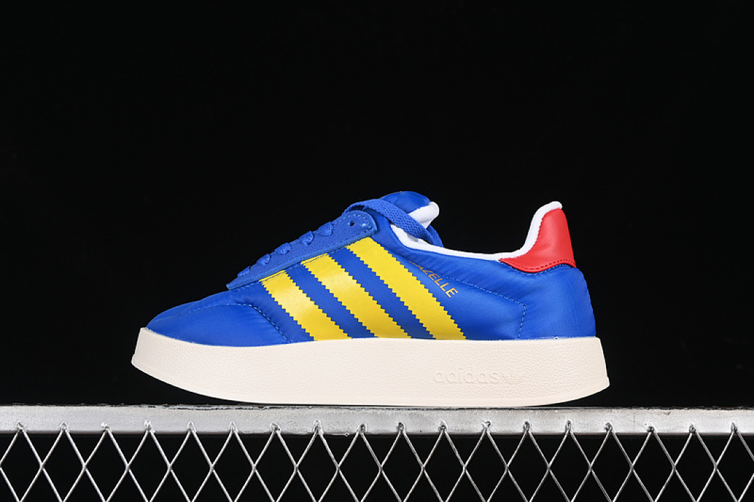 Adidas [IH5503]-[ORIGINALS SAMBA HOME BLUE/YELLOW/RED/WHITE]-[WOMAN:36-39]-[MAN:40-45] - Image 2