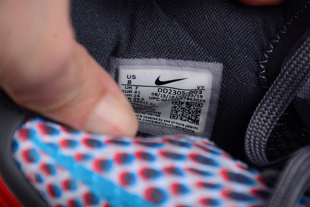 Nike [DD2305-003]-[ZOOM KOBE 6 PROTRO 3D HOLLYWOOD DARK GREY/DARING RED/CHLORINE BLUE]-[MAN:40-46] - Image 3