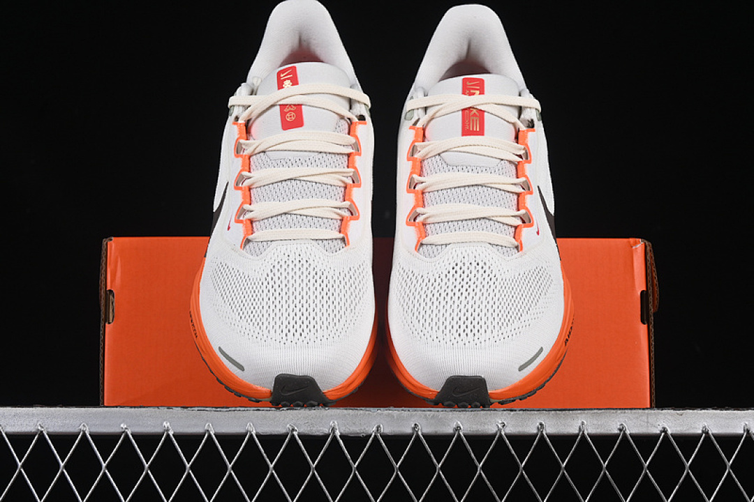 Nike [HV5975-102]-[AIR ZOOM PEGASUS 41 GTX SAIL/LIGHT KHAKI/SAFETY ORANGE/IRONSTONE]-[UNISEX:36-46] - Image 13