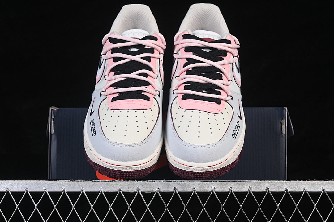 Nike [FB1839-125]-[AIR FORCE 1 07 LOW WHITE/GREY/PINK]-[WOMAN:36-39]-[MAN:40-45] - Image 13