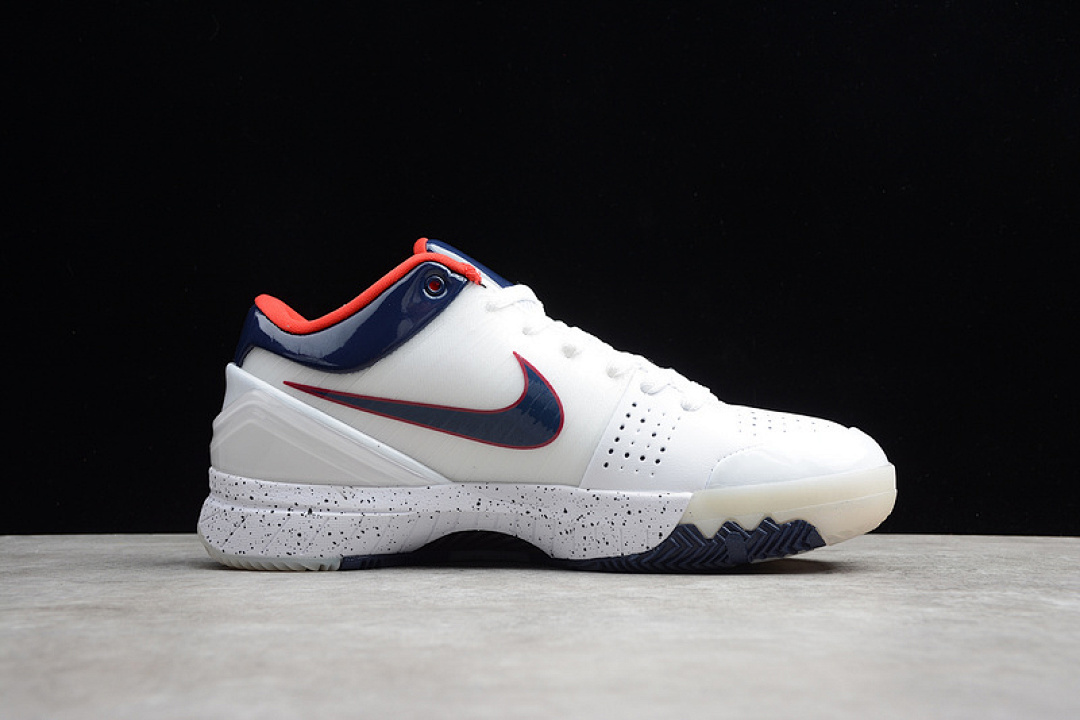 Nike [AV6339-104]-[ZOOM KOBE 4 PROTRO BASKETBALL SHOES WHITE/NAVY BLUE]-[MAN:40-46] - Image 14
