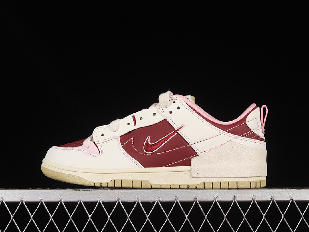 Unbranded [FD4617-667]-[DUNK LOW DISRUPT 2 VALENTINE S DAY TEAM RED/TEAM RED/CASHMERE]-[UNSIZE:36-47.5], photo 1