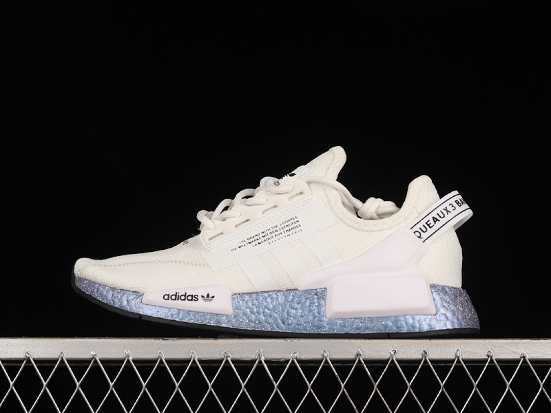 Unbranded [GX5163]-[NMD_R1 V2 WHITE SPECKLED CORE BLACK/SUPPLIER COLOUR/CLOUD WHITE]-[UNSIEX:36-45], photo 1