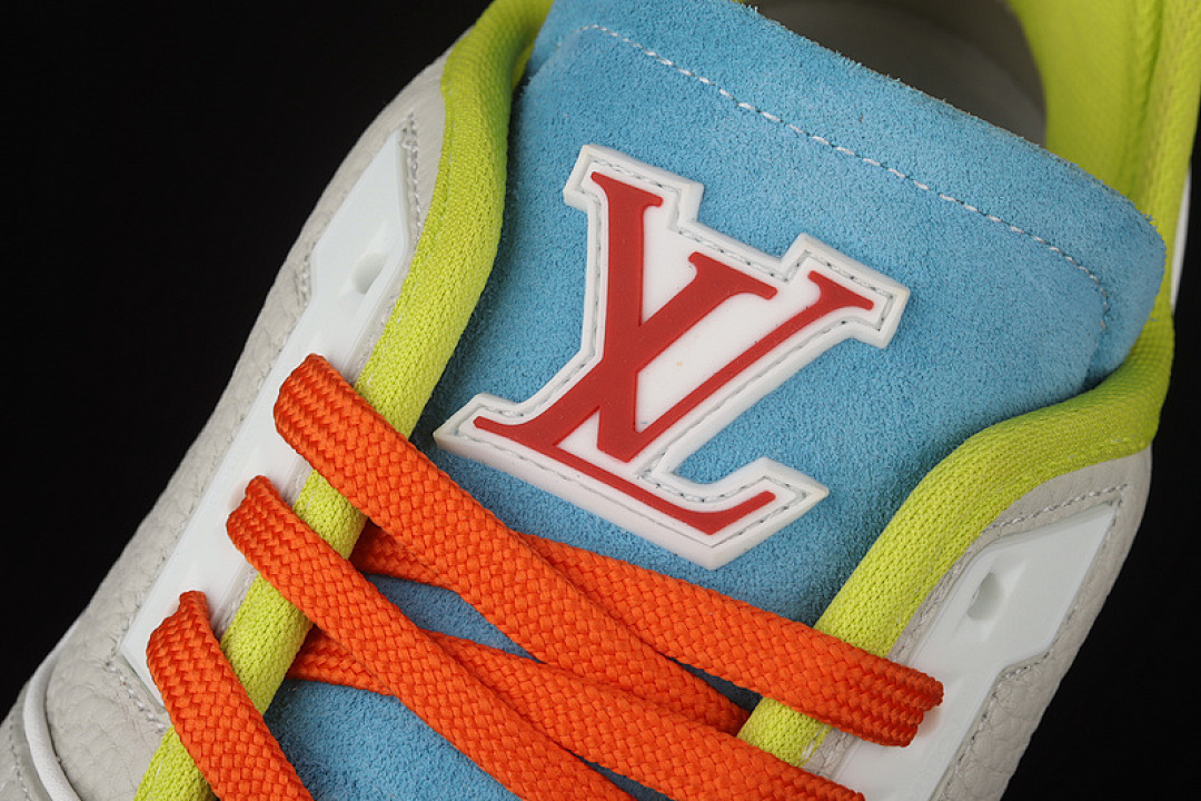 Louis Vuitton [L*V 2021S TRAINER BEIGE/WHITE/MULTI-COLOR]-[MAN:38-45] - Image 9