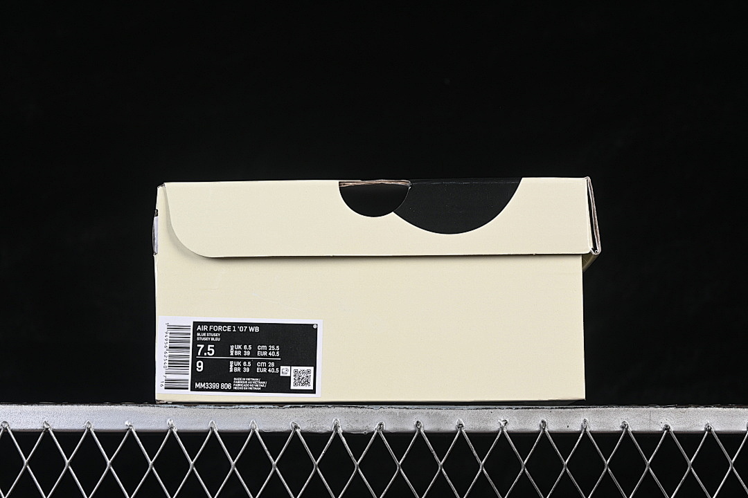 Nike [MM3399-806]-[AIR FORCE 1 07 LOW CASUAL SNEAKERS WHITE/BLUE/WINE RED]-[WOMAN:36-39]-[MAN:40-45] - Image 12